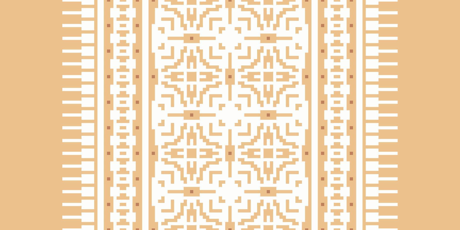 Anarkali Pattern Seamless Bandana print silk Motif embroidery, Pixel Ikat embroidery Design for Print scarf hijab pattern kerchief Pixel Ikat Silk kurti model mughal patterns vector