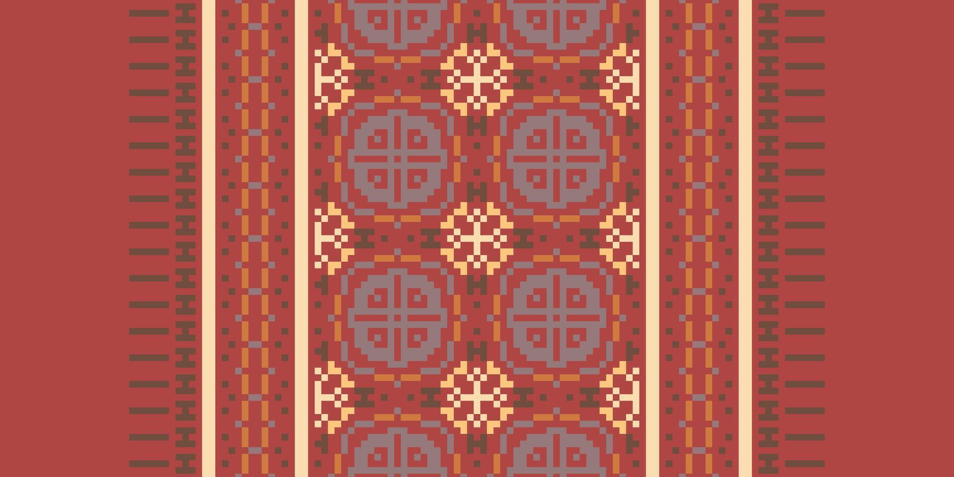 Anarkali Pattern Seamless Australian aboriginal pattern Motif embroidery, Pixel Ikat embroidery Design for Print indigenous art aboriginal art pattern floral kurti mughal border vector