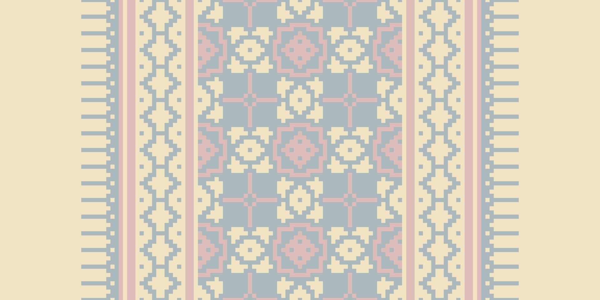 Anarkali Pattern Seamless Australian aboriginal pattern Motif embroidery, Pixel Ikat embroidery Design for Print scandinavian pattern saree ethnic nativity gypsy pattern vector