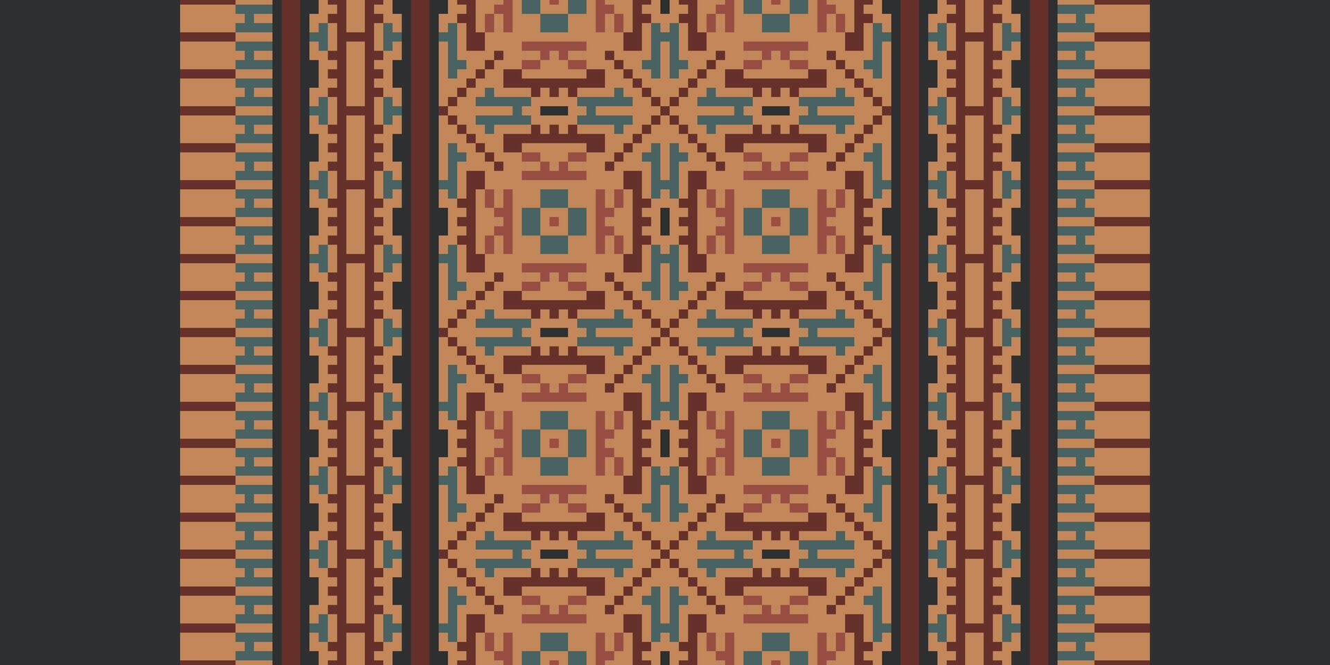 Anarkali Pattern Seamless Scandinavian pattern Motif embroidery, Pixel Ikat embroidery Design for Print australian curtain pattern geometric pillow model kurti mughal flowers vector