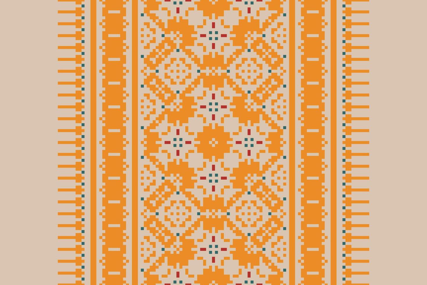 Anarkali frock design Seamless Native American, Motif embroidery, Pixel Ikat embroidery Design for Print lace pattern seamless pattern vintage shibori jacquard seamless vector