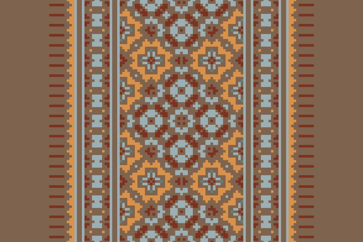 Kurta Pattern Seamless Native American, Motif embroidery, Pixel Ikat embroidery Design for Print australian curtain pattern geometric pillow model kurti mughal flowers vector