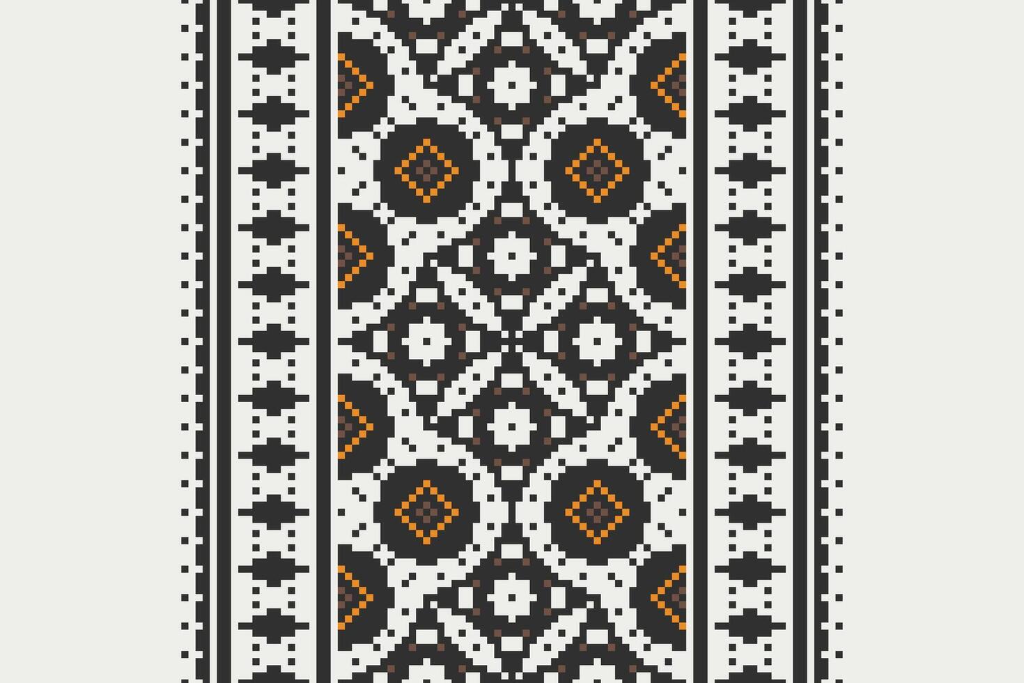 Kurta Pattern Seamless Native American, Motif embroidery, Pixel Ikat embroidery Design for Print lace pattern seamless pattern vintage shibori jacquard seamless vector