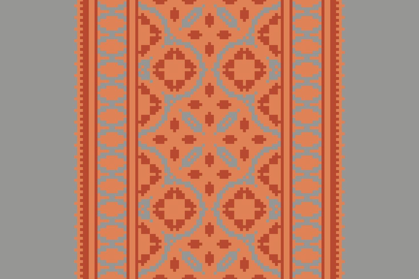 Kurta Pattern Seamless Australian aboriginal pattern Motif embroidery, Pixel Ikat embroidery Design for Print pattern vintage flower folk navajo patchwork pattern vector