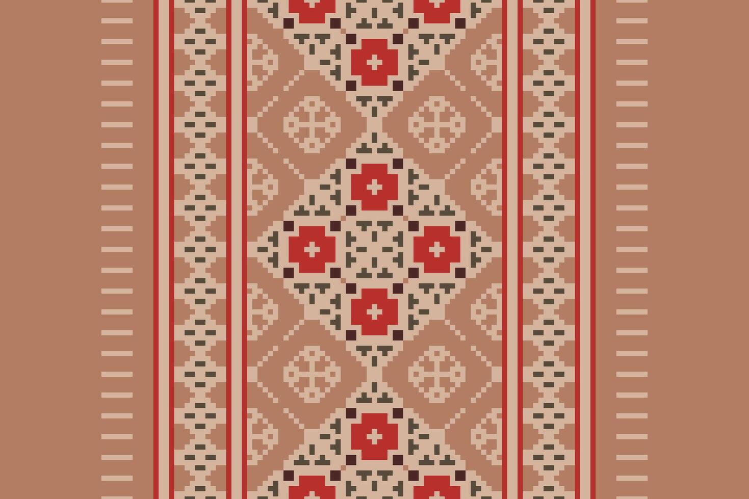 Kurta Pattern Seamless Australian aboriginal pattern Motif embroidery, Pixel Ikat embroidery Design for Print endless arabesque cloth dupatta shawl bandana print silk kurta men vector