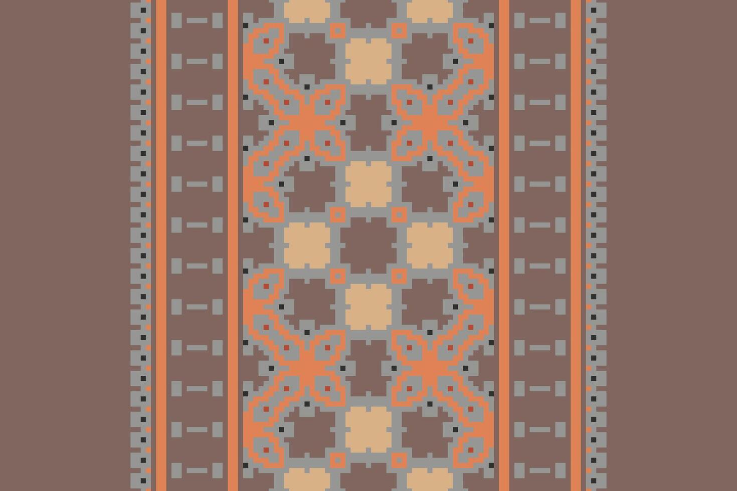 Kurta Pattern Seamless Australian aboriginal pattern Motif embroidery, Pixel Ikat embroidery Design for Print tapestry floral kimono repeat pattern lacing spanish motif vector