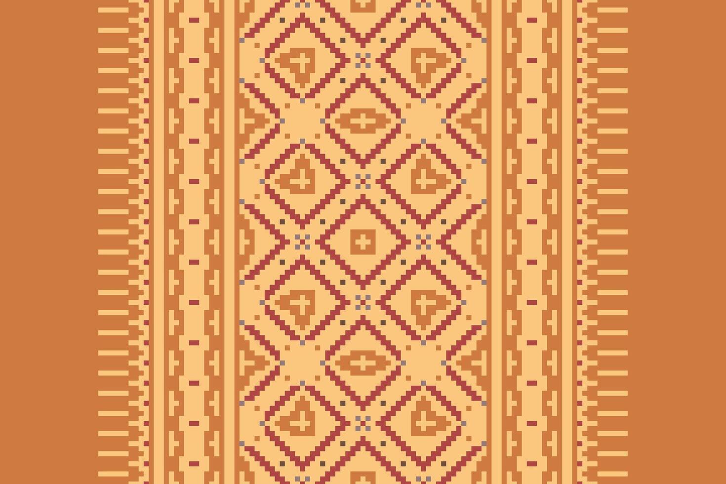 Churidar Pattern Seamless Native American, Motif embroidery, Pixel Ikat embroidery Design for Print scandinavian pattern saree ethnic nativity gypsy pattern vector