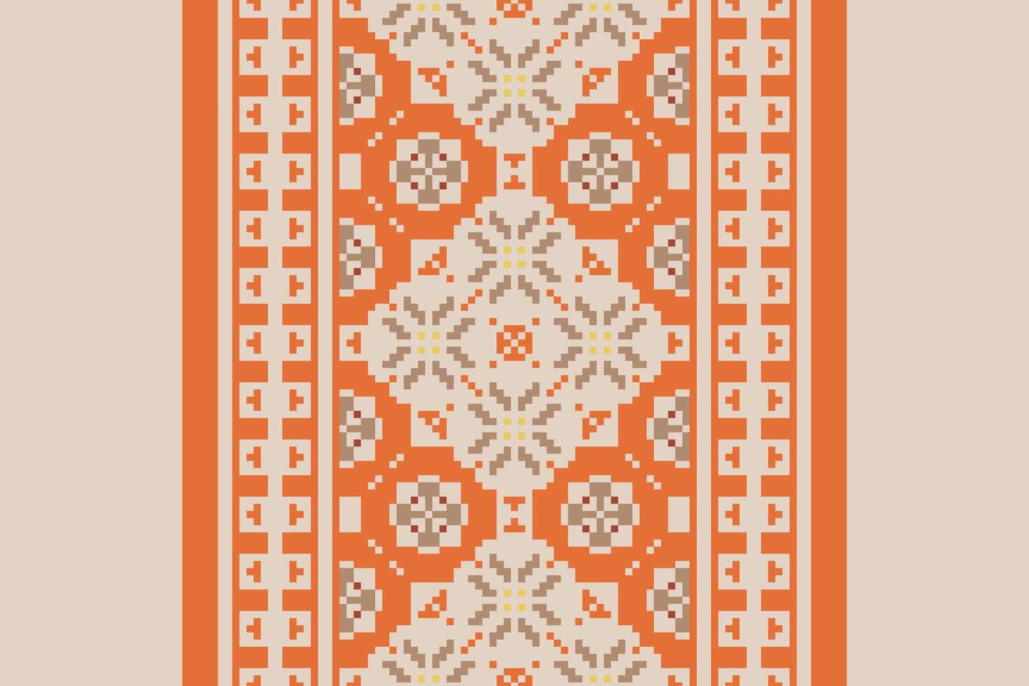 Churidar Pattern Seamless Native American, Motif embroidery, Pixel Ikat embroidery Design for Print border embroidery ancient egypt vector