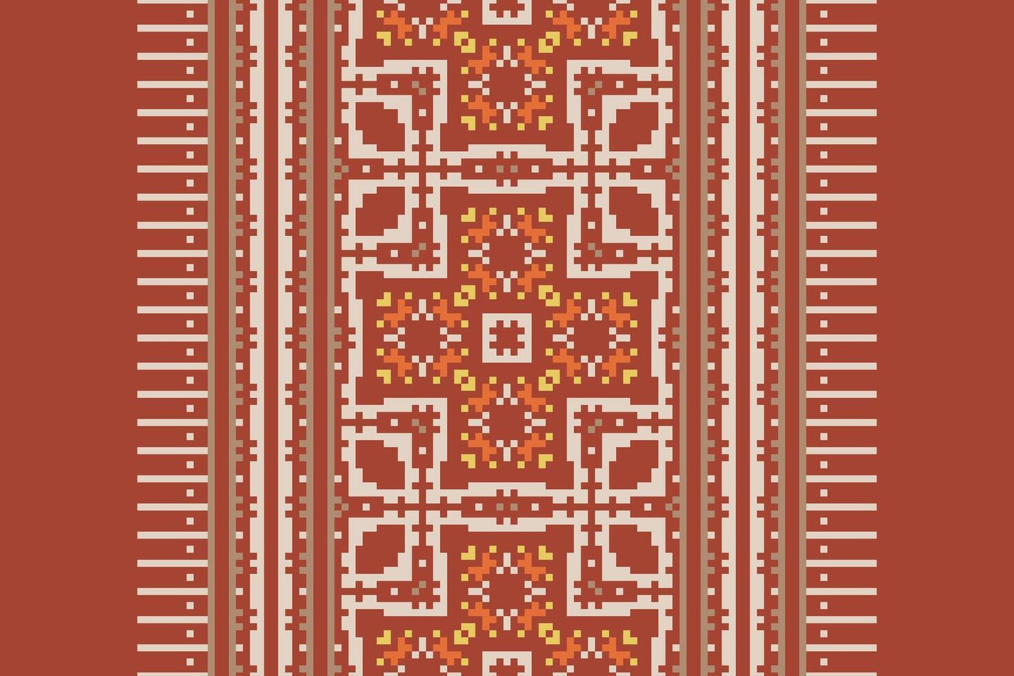 Churidar Pattern Seamless Native American, Motif embroidery, Pixel Ikat embroidery Design for Print pattern vintage flower folk navajo patchwork pattern vector