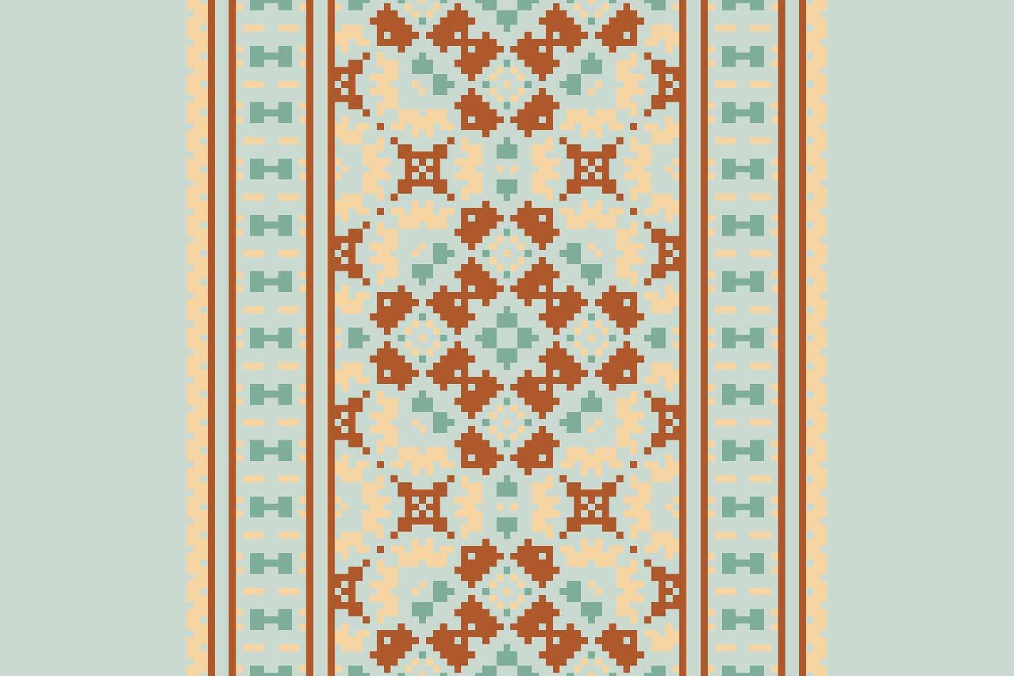 Churidar Pattern Seamless Australian aboriginal pattern Motif embroidery, Pixel Ikat embroidery Design for Print indigenous art aboriginal art pattern floral kurti mughal border vector