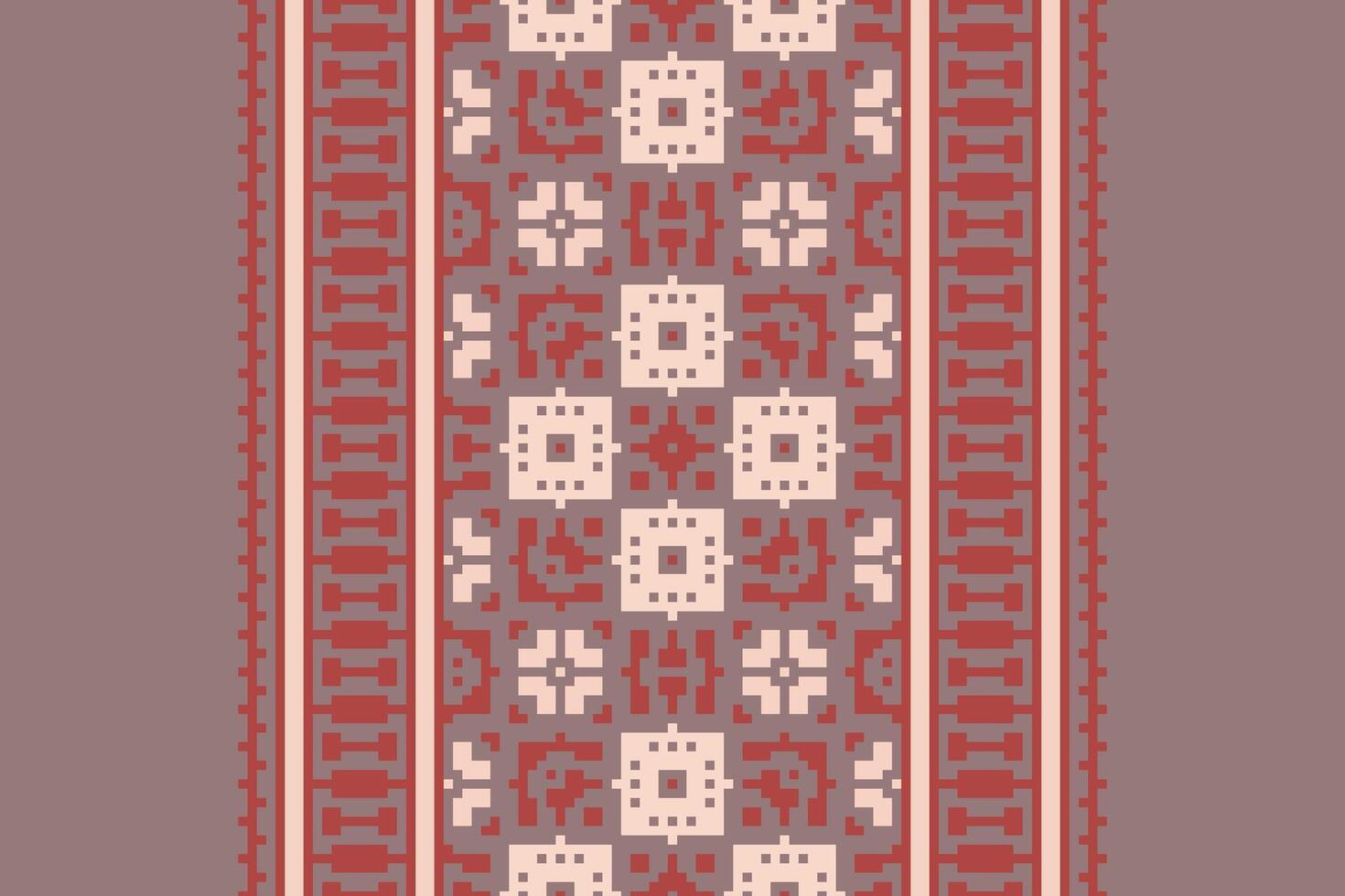 Churidar Pattern Seamless Scandinavian pattern Motif embroidery, Pixel Ikat embroidery Design for Print endless arabesque cloth dupatta shawl bandana print silk kurta men vector