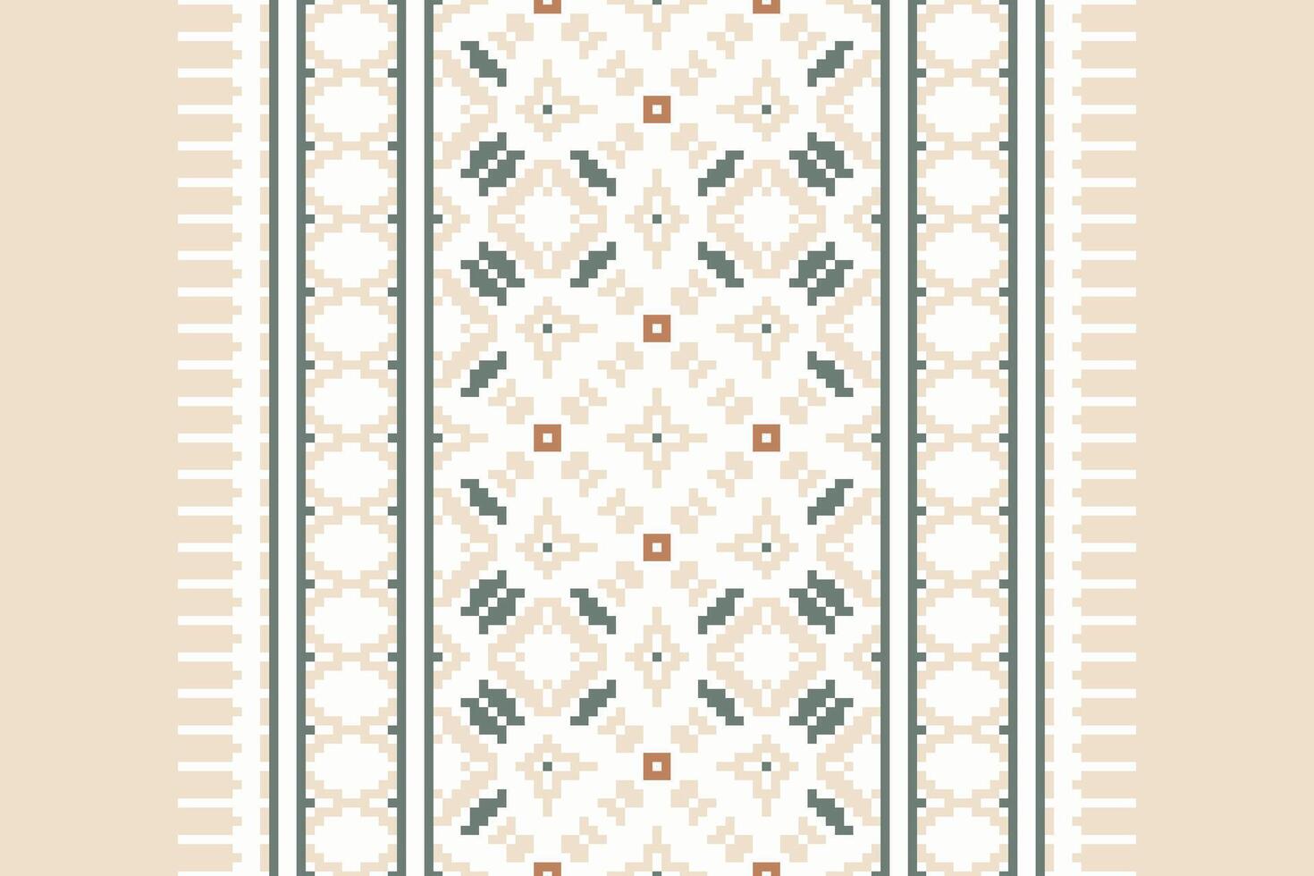 Churidar Pattern Seamless Scandinavian pattern Motif embroidery, Pixel Ikat embroidery Design for Print border embroidery ancient egypt vector