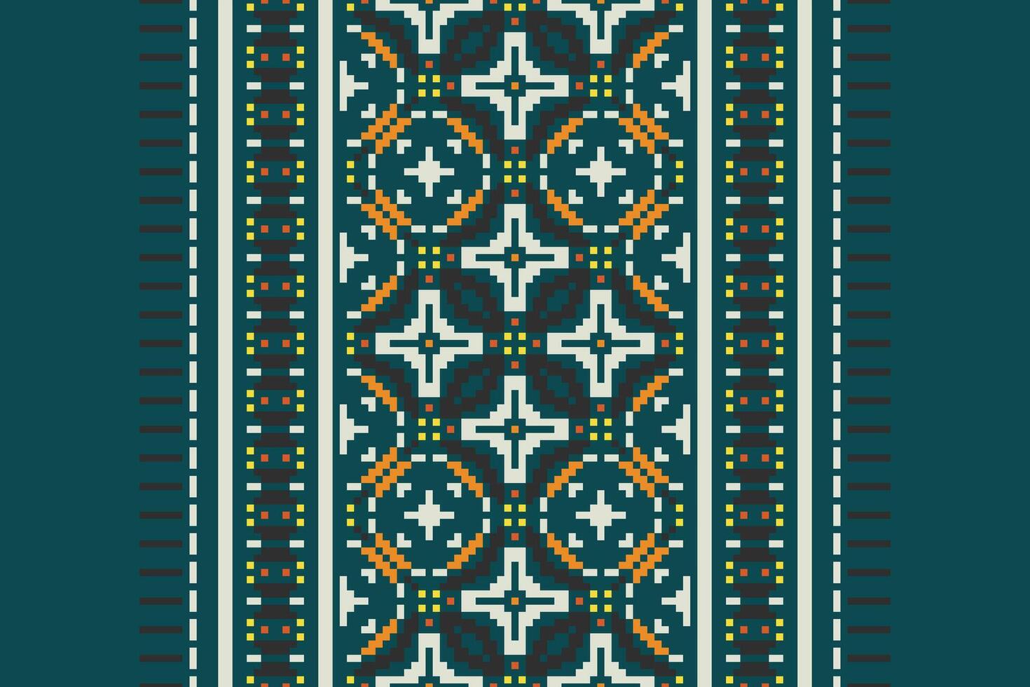 Dhoti Pattern Seamless Native American, Motif embroidery, Pixel Ikat embroidery Design for Print lace pattern turkish ceramic ancient egypt art jacquard pattern vector