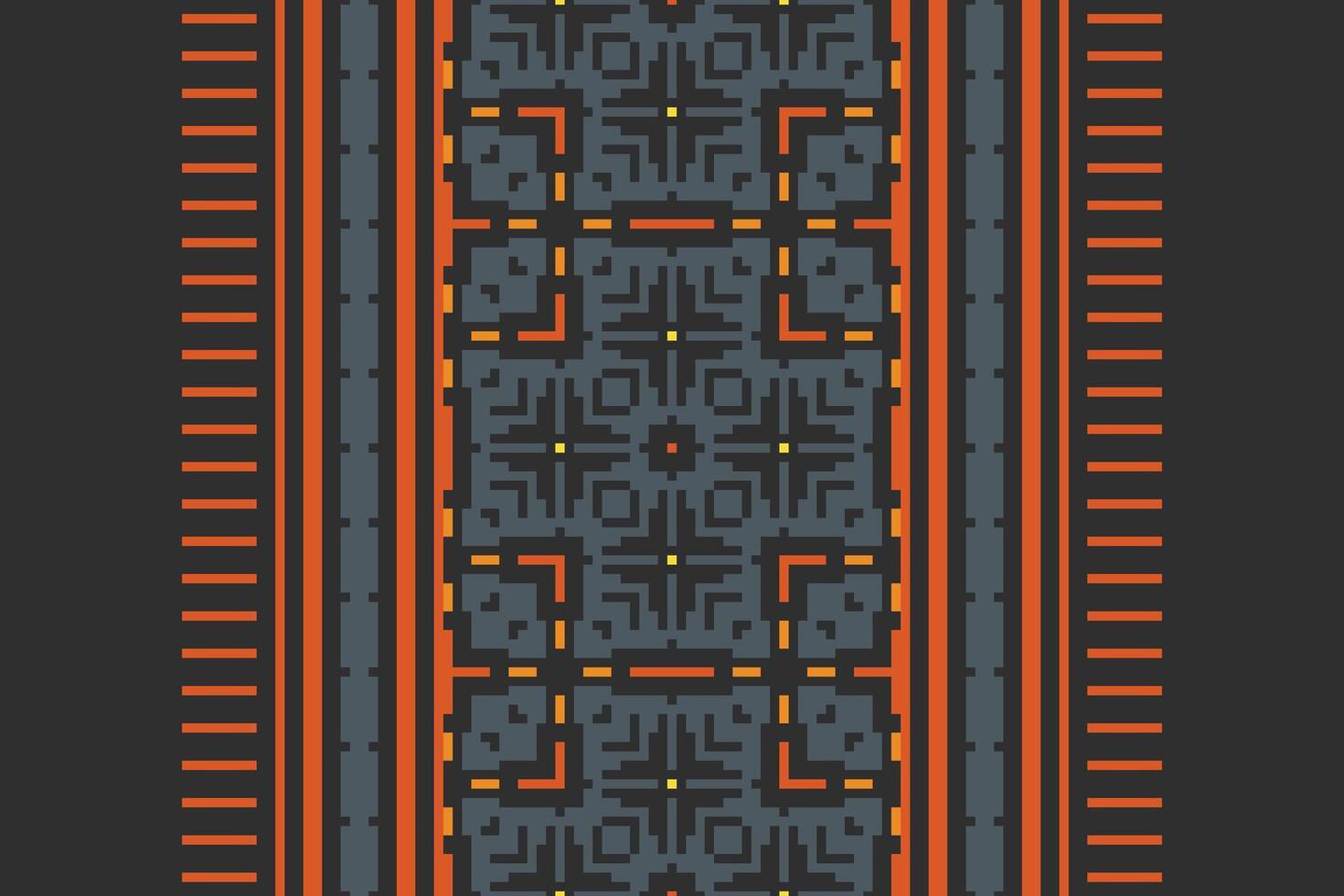 Dhoti Pattern Seamless Native American, Motif embroidery, Pixel Ikat embroidery Design for Print lace pattern seamless pattern vintage shibori jacquard seamless vector