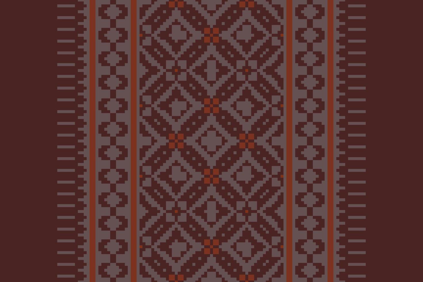 Dhoti Pattern Seamless Bandana print silk Motif embroidery, Pixel Ikat embroidery Design for Print indigenous art aboriginal art pattern floral kurti mughal border vector