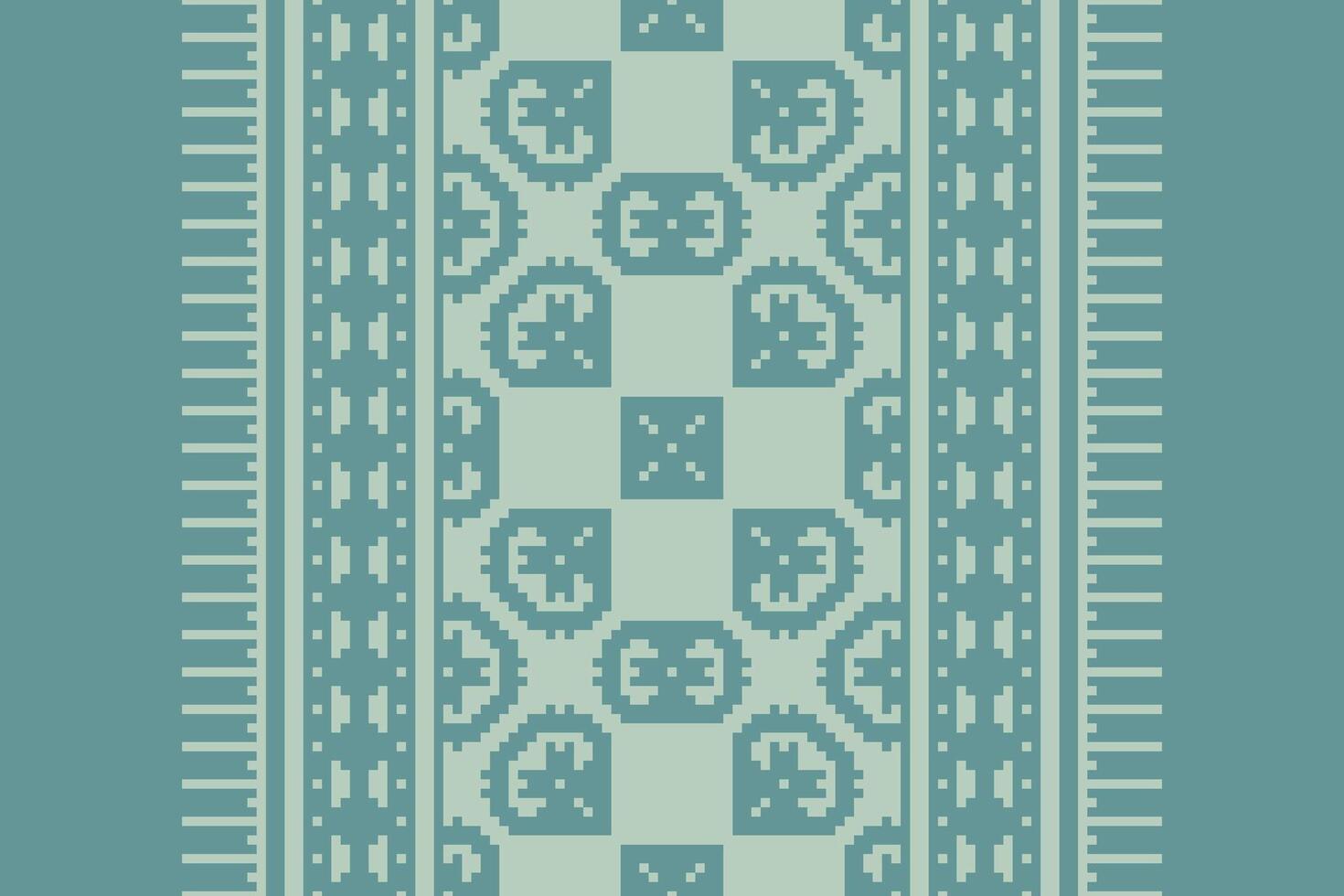Dhoti Pattern Seamless Australian aboriginal pattern Motif embroidery, Pixel Ikat embroidery Design for Print figure tribal ink on cloth patola sari vector