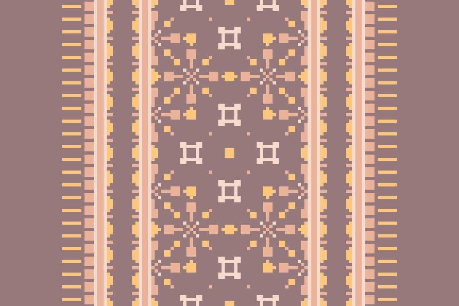 Dhoti Pattern Seamless Bandana print silk Motif embroidery, Pixel Ikat embroidery Design for Print scandinavian pattern saree ethnic nativity gypsy pattern vector
