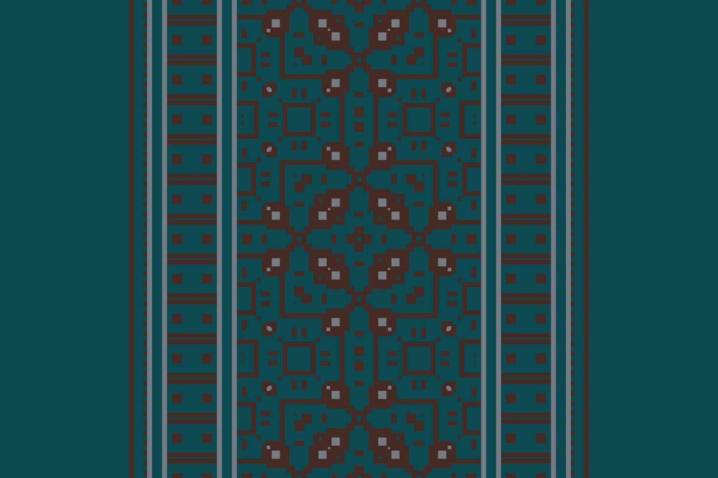 Dhoti Pattern Seamless Australian aboriginal pattern Motif embroidery, Pixel Ikat embroidery Design for Print indonesian batik motif embroidery native american kurta mughal design vector