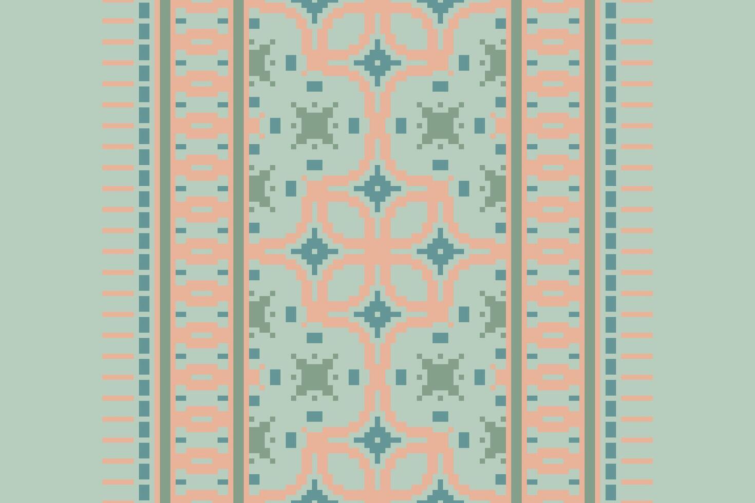 Dhoti Pattern Seamless Australian aboriginal pattern Motif embroidery, Pixel Ikat embroidery Design for Print border embroidery ancient egypt vector