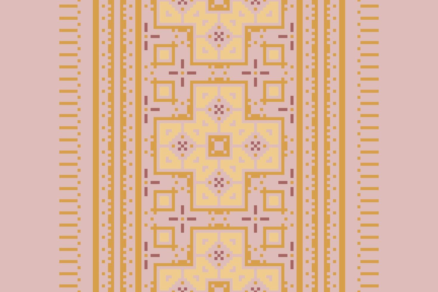 Dhoti Pattern Seamless Australian aboriginal pattern Motif embroidery, Pixel Ikat embroidery Design for Print scandinavian pattern saree ethnic nativity gypsy pattern vector