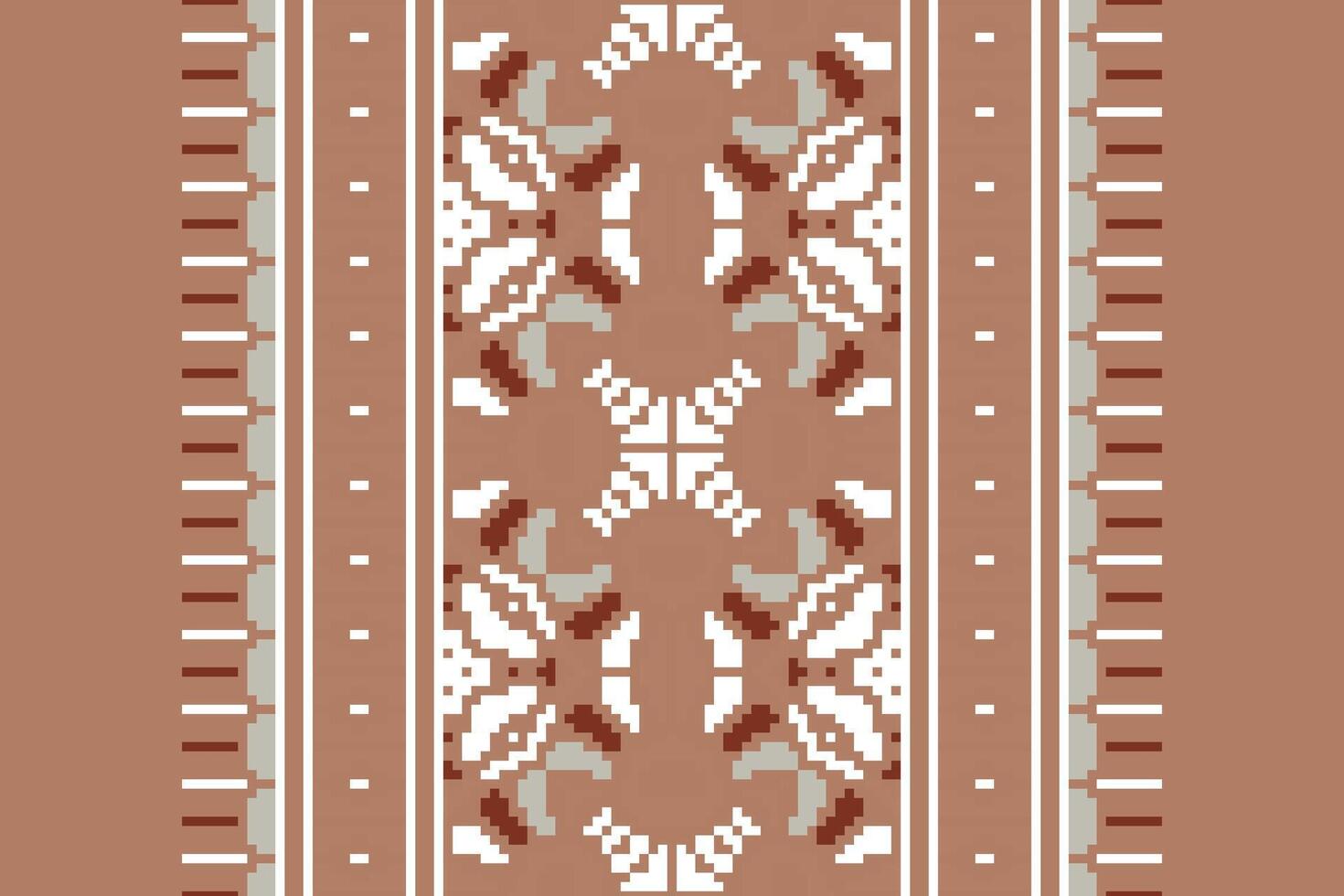 Dhoti Pants Pattern Seamless Native American, Motif embroidery, Pixel Ikat embroidery Design for Print pattern vintage flower folk navajo patchwork pattern vector