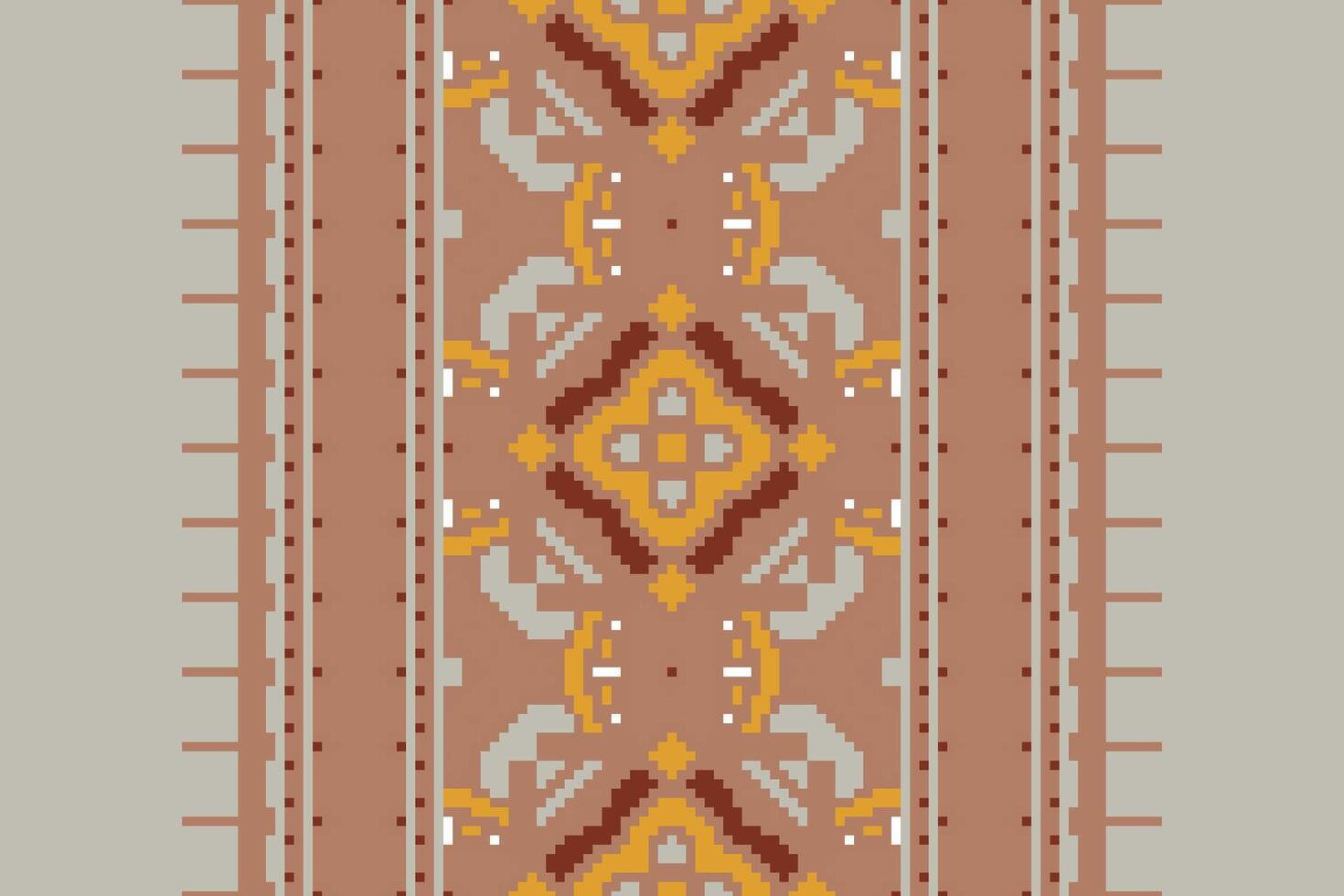 Dhoti Pants Pattern Seamless Native American, Motif embroidery, Pixel Ikat embroidery Design for Print scandinavian pattern saree ethnic nativity gypsy pattern vector