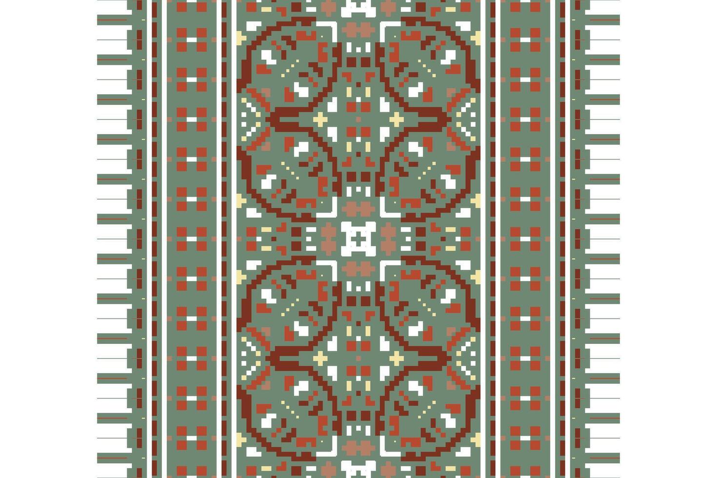 Dhoti Pants Pattern Seamless Native American, Motif embroidery, Pixel Ikat embroidery Design for Print lace pattern seamless pattern vintage shibori jacquard seamless vector