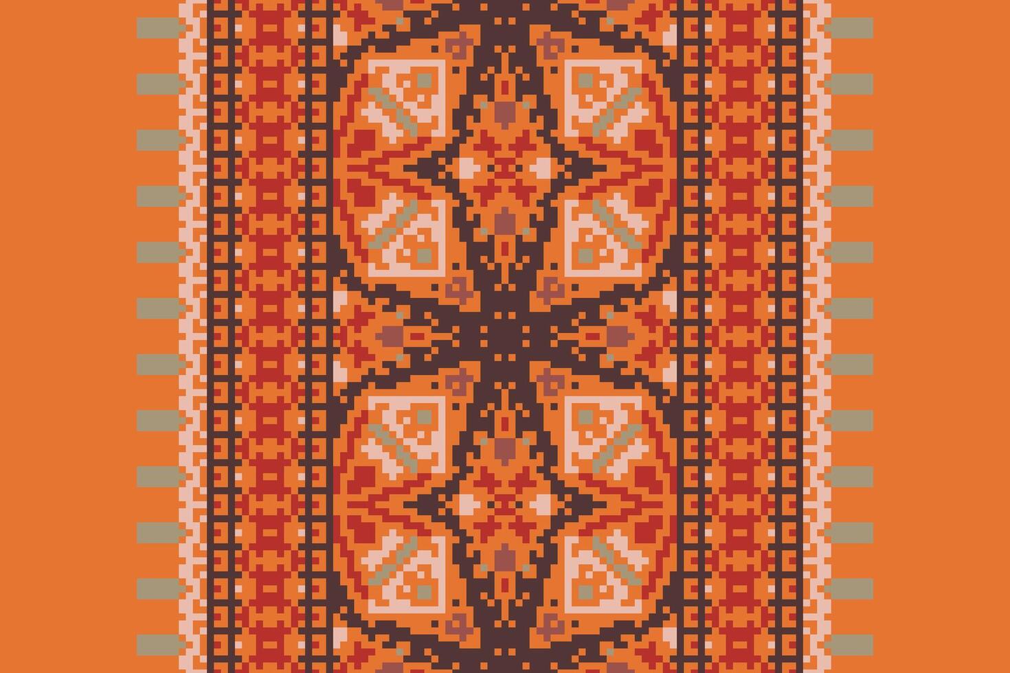 Dhoti Pants Pattern Seamless Native American, Motif embroidery, Pixel Ikat embroidery Design for Print australian curtain pattern geometric pillow model kurti mughal flowers vector