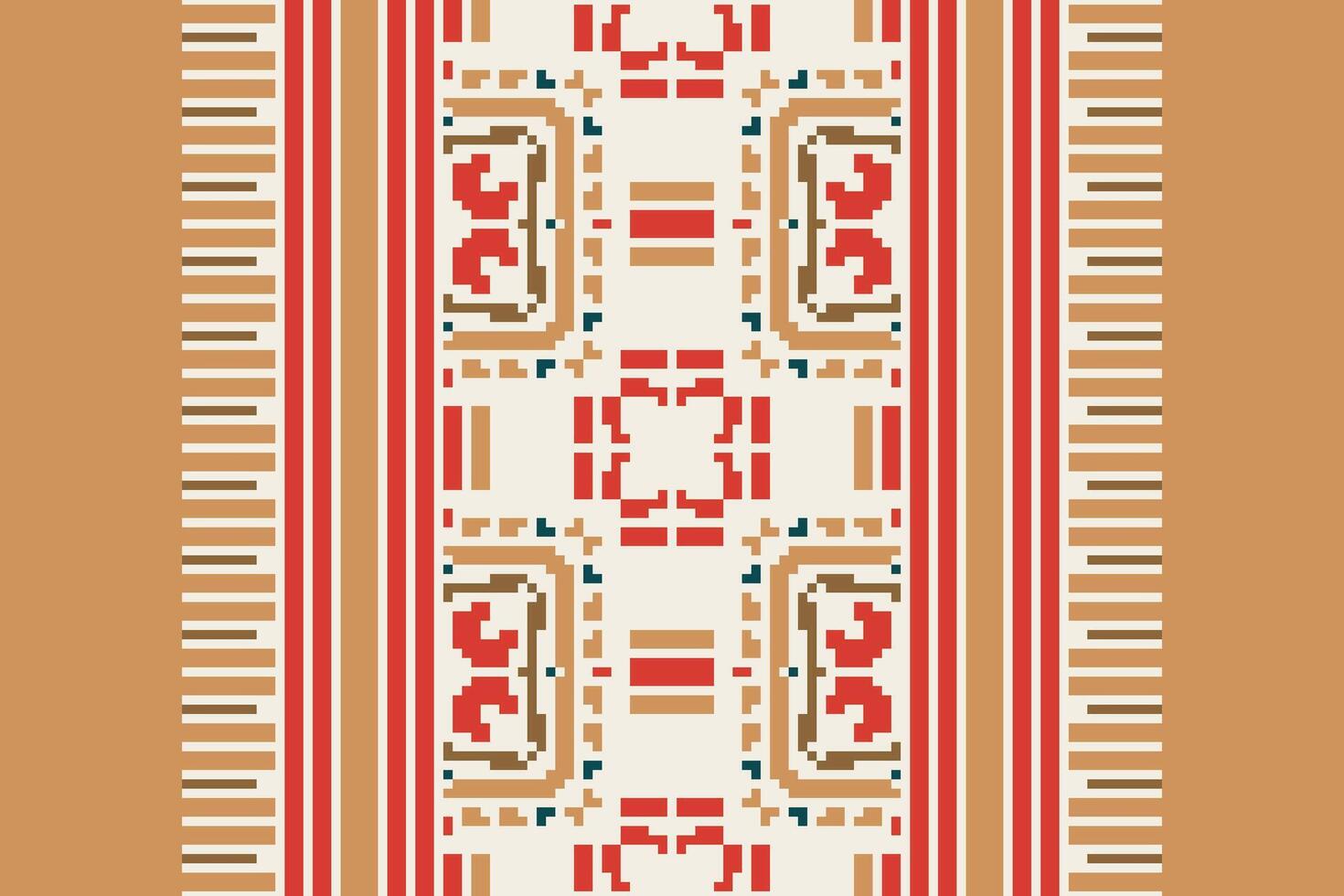 Dhoti Pants Pattern Seamless Australian aboriginal pattern Motif embroidery, Pixel Ikat embroidery Design for Print pattern vintage flower folk navajo patchwork pattern vector