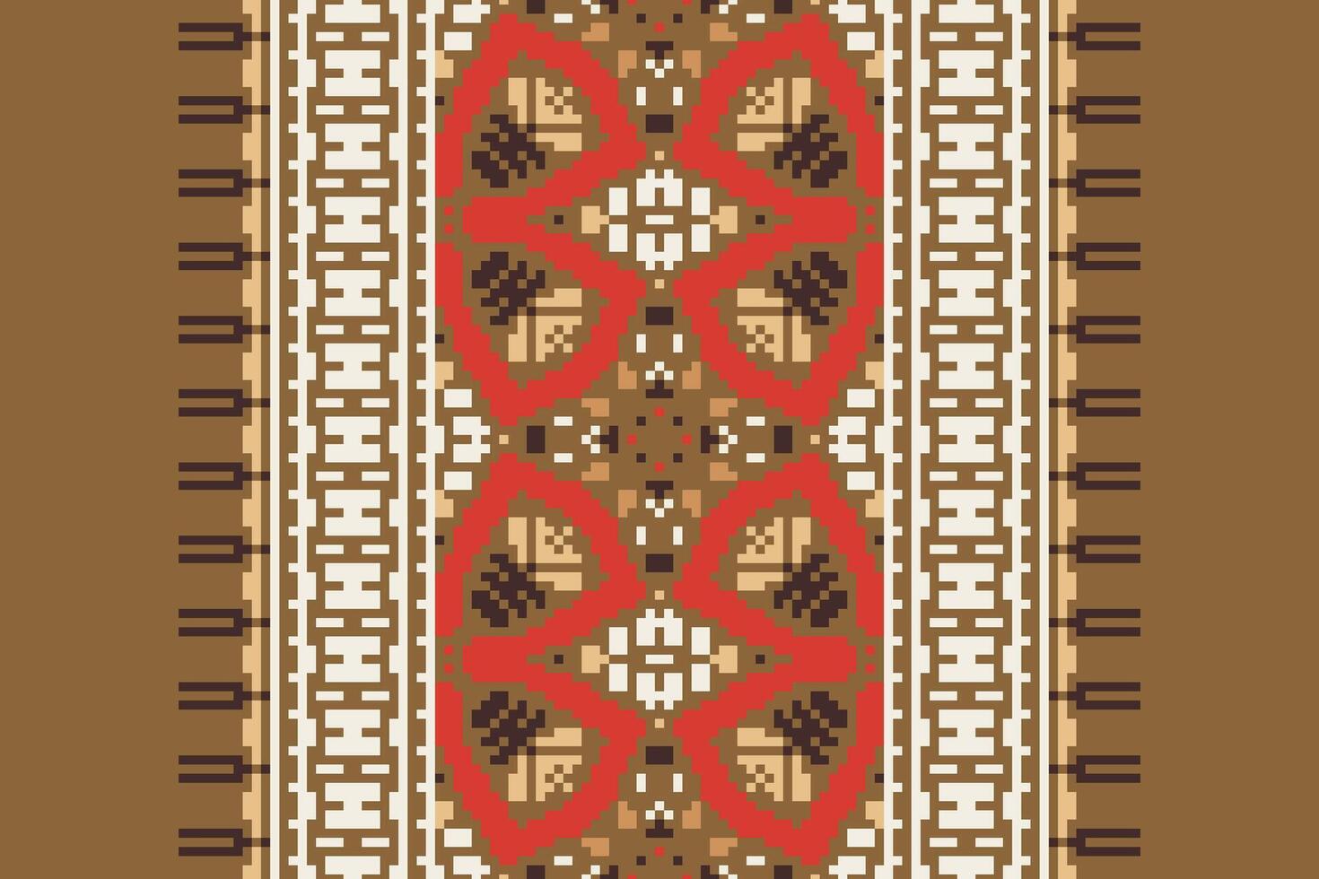 Dhoti Pants Pattern Seamless Australian aboriginal pattern Motif embroidery, Pixel Ikat embroidery Design for Print tapestry floral kimono repeat pattern lacing spanish motif vector