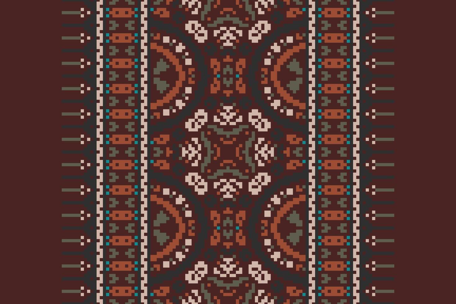 Dhoti Pants Pattern Seamless Australian aboriginal pattern Motif embroidery, Pixel Ikat embroidery Design for Print endless arabesque cloth dupatta shawl bandana print silk kurta men vector