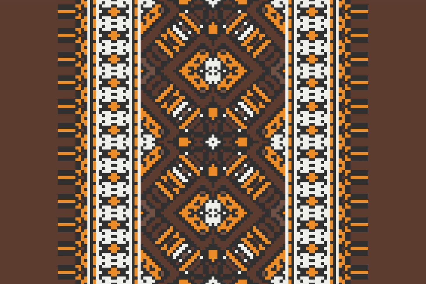 Dhoti Pants Pattern Seamless Scandinavian pattern Motif embroidery, Pixel Ikat embroidery Design for Print indigenous art aboriginal art pattern floral kurti mughal border vector