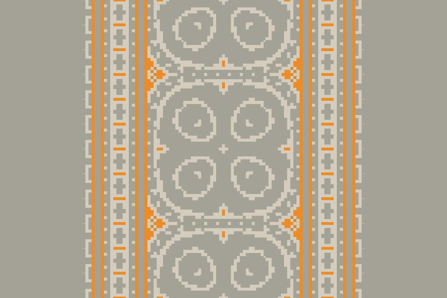 Dhoti Pants Pattern Seamless Scandinavian pattern Motif embroidery, Pixel Ikat embroidery Design for Print jacquard slavic pattern folklore pattern kente arabesque vector
