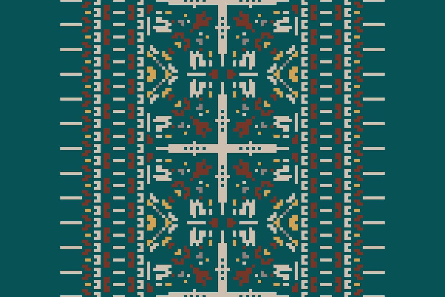 Plazo pattern Seamless Australian aboriginal pattern Motif embroidery, Pixel Ikat embroidery Design for Print lace pattern turkish ceramic ancient egypt art jacquard pattern vector