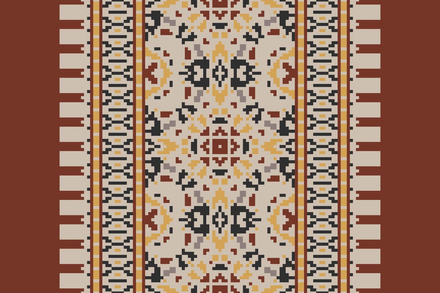 Plazo pattern Seamless Australian aboriginal pattern Motif embroidery, Pixel Ikat embroidery Design for Print kurta pattern mughal motifs tapestry pattern floral repeat vector