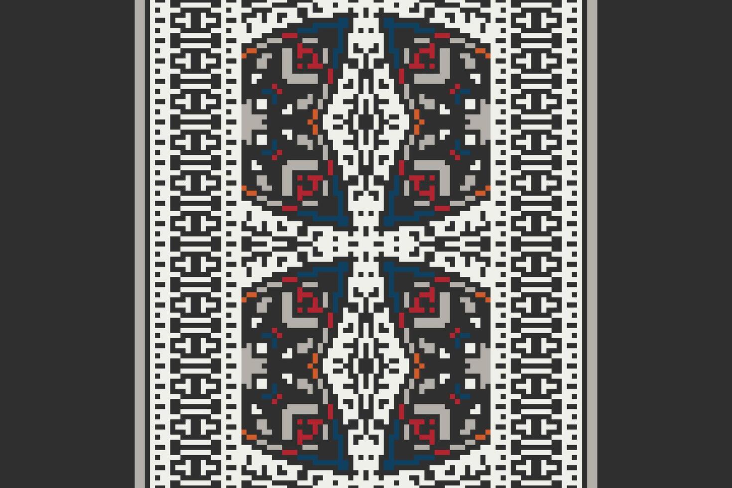 Banarasi Pattern Seamless Native American, Motif embroidery, Pixel Ikat embroidery Design for Print australian curtain pattern geometric pillow model kurti mughal flowers vector