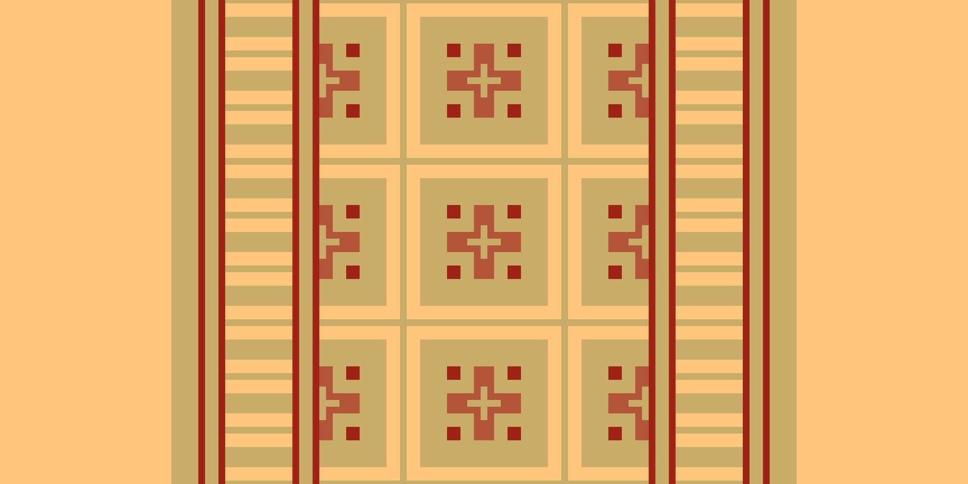 Nordic pattern Seamless Mughal architecture Motif embroidery, Pixel Ikat embroidery Design for Print 60s paisley tie dye damascus ornament rugs hipster kurta pajama vector