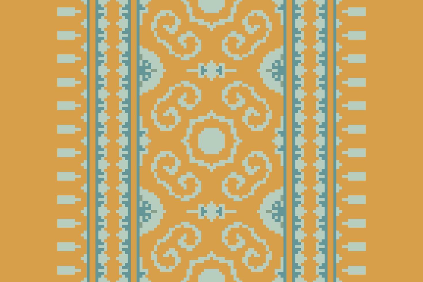 Ghagra Pattern Seamless Bandana print silk Motif embroidery, Pixel Ikat embroidery Design for Print lace pattern turkish ceramic ancient egypt art jacquard pattern vector