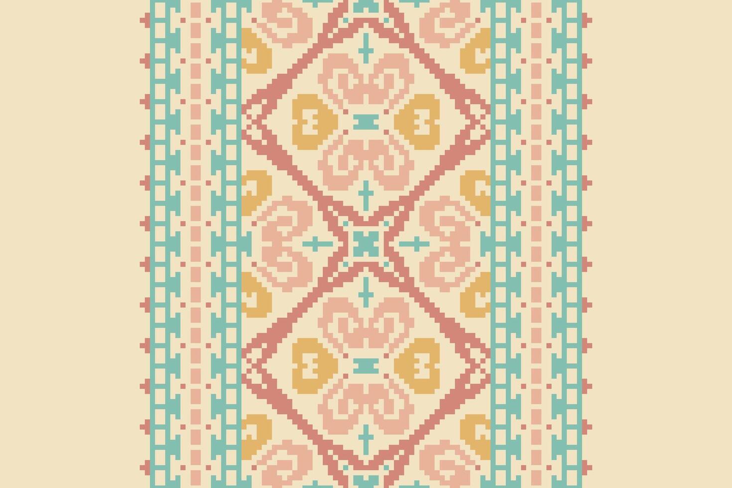 Ghagra Pattern Seamless Australian aboriginal pattern Motif embroidery, Pixel Ikat embroidery Design for Print lace pattern turkish ceramic ancient egypt art jacquard pattern vector