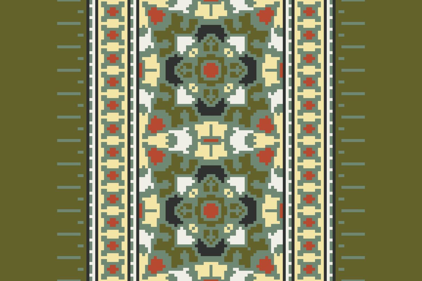 Ghagra Pattern Seamless Scandinavian pattern Motif embroidery, Pixel Ikat embroidery Design for Print lace pattern seamless pattern vintage shibori jacquard seamless vector