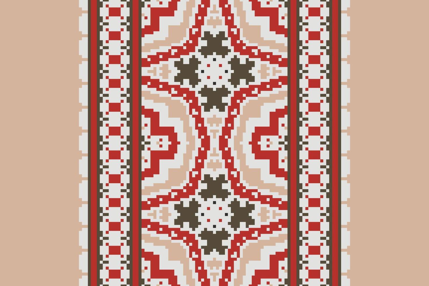 Motif folklore pattern Seamless Scandinavian pattern Motif embroidery, Pixel Ikat embroidery Design for Print lace pattern turkish ceramic ancient egypt art jacquard pattern vector