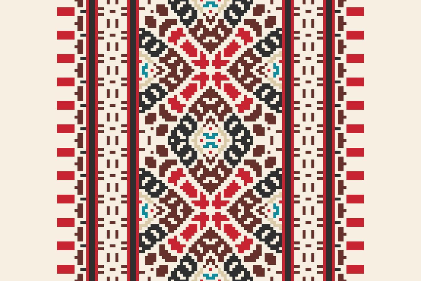 Silk fabric Patola sari Pattern Seamless Australian aboriginal pattern Motif embroidery, Pixel Ikat embroidery Design for Print jacquard slavic pattern folklore pattern kente arabesque vector