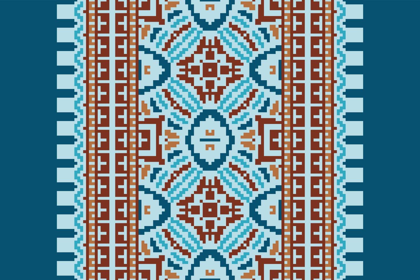 Silk fabric Patola sari Pattern Seamless Scandinavian pattern Motif embroidery, Pixel Ikat embroidery Design for Print australian curtain pattern geometric pillow model kurti mughal flowers vector