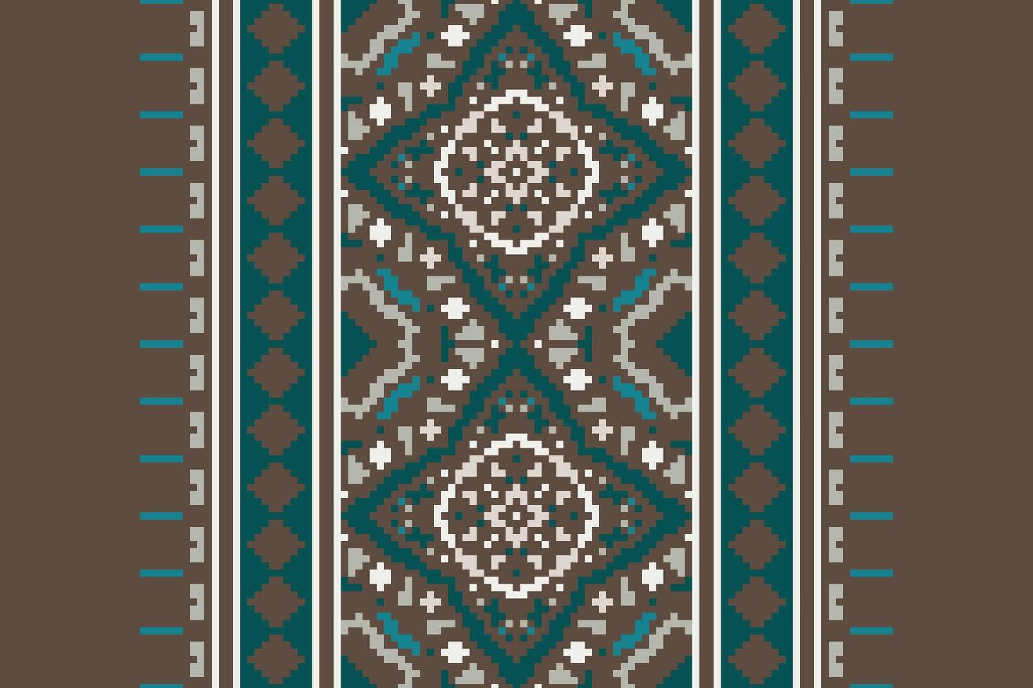 Nordic pattern Seamless Native American, Motif embroidery, Pixel Ikat embroidery Design for Print lace pattern turkish ceramic ancient egypt art jacquard pattern vector
