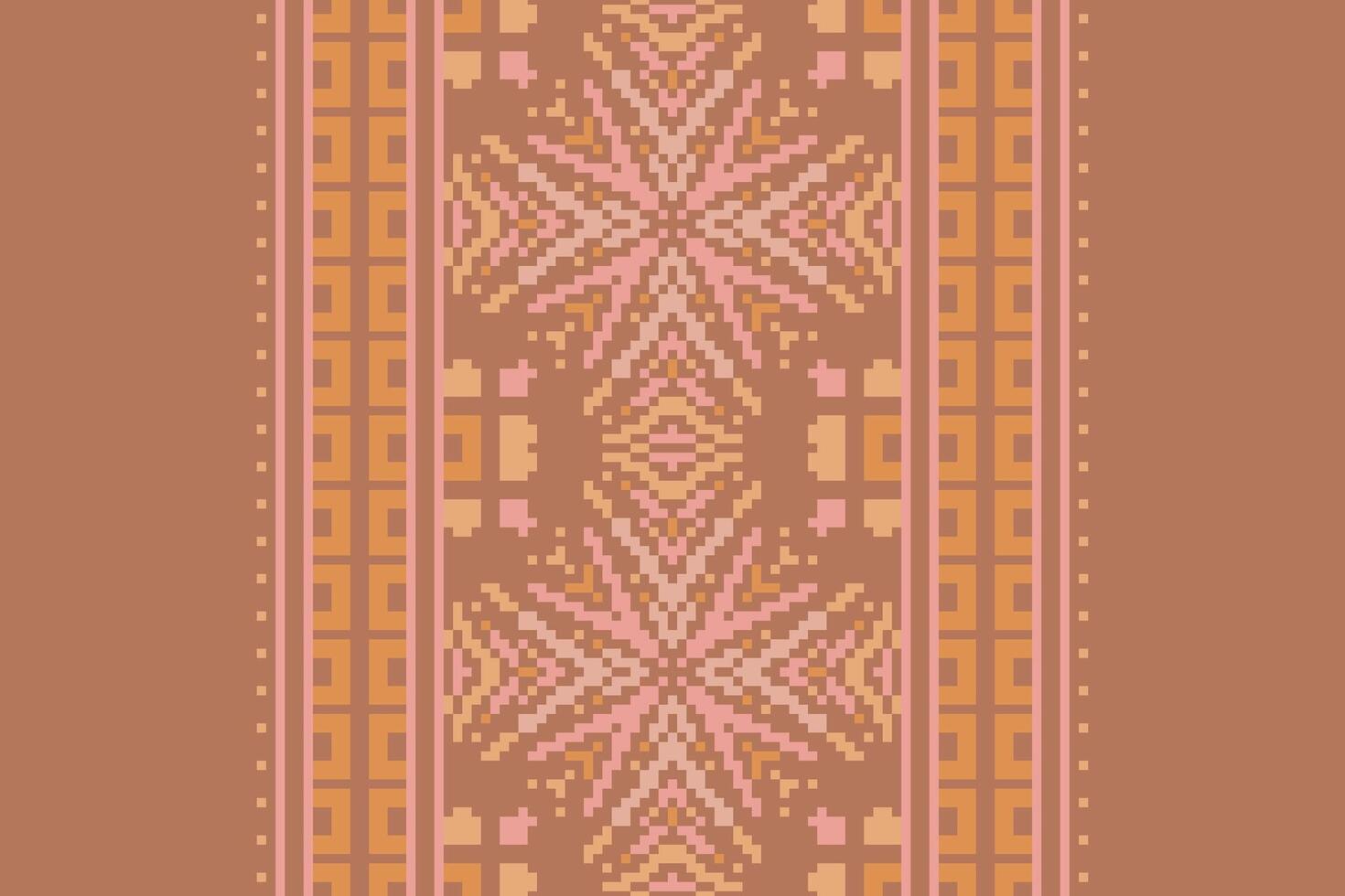 Navajo pattern Seamless Native American, Motif embroidery, Pixel Ikat embroidery Design for Print jacquard slavic pattern folklore pattern kente arabesque vector