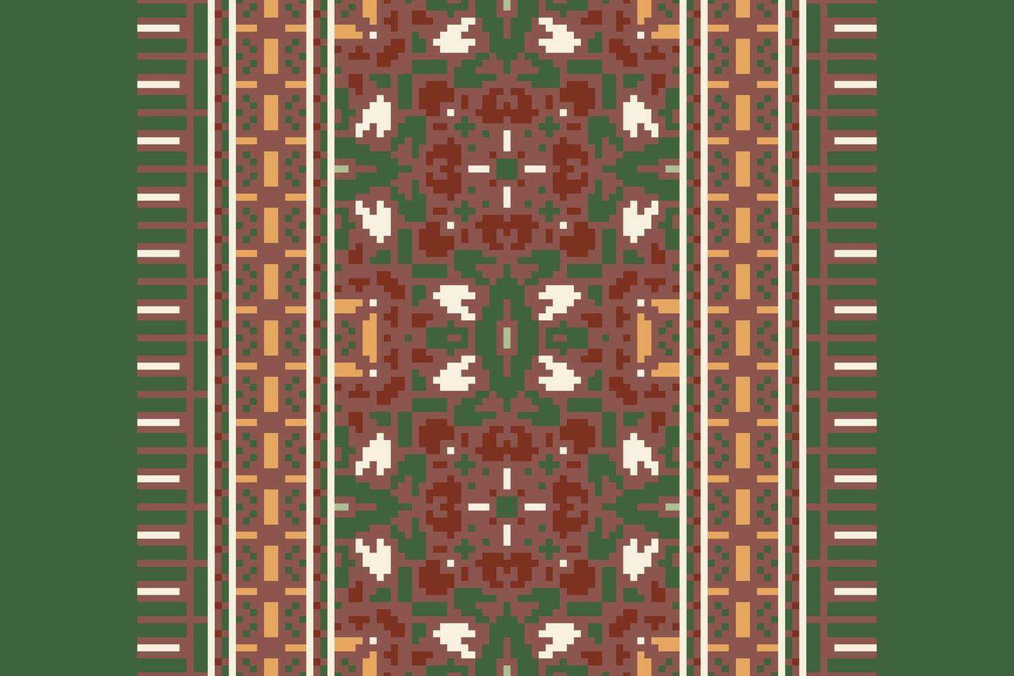 Navajo pattern Seamless Native American, Motif embroidery, Pixel Ikat embroidery Design for Print scandinavian pattern saree ethnic nativity gypsy pattern vector