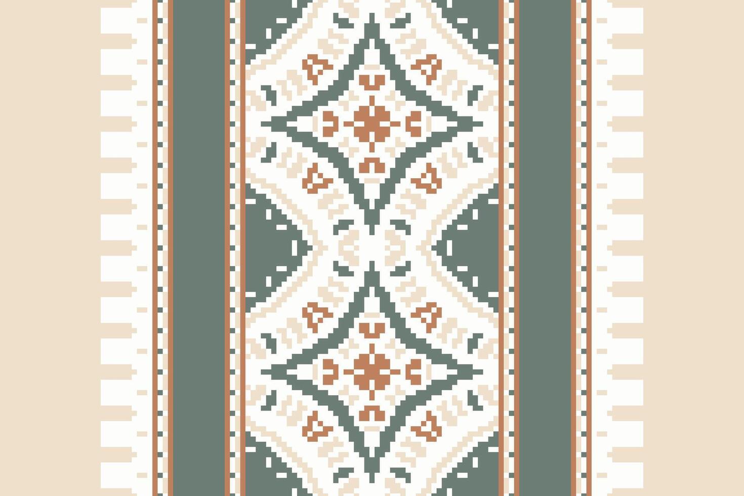 Navajo pattern Seamless Australian aboriginal pattern Motif embroidery, Pixel Ikat embroidery Design for Print kurta pattern mughal motifs tapestry pattern floral repeat vector
