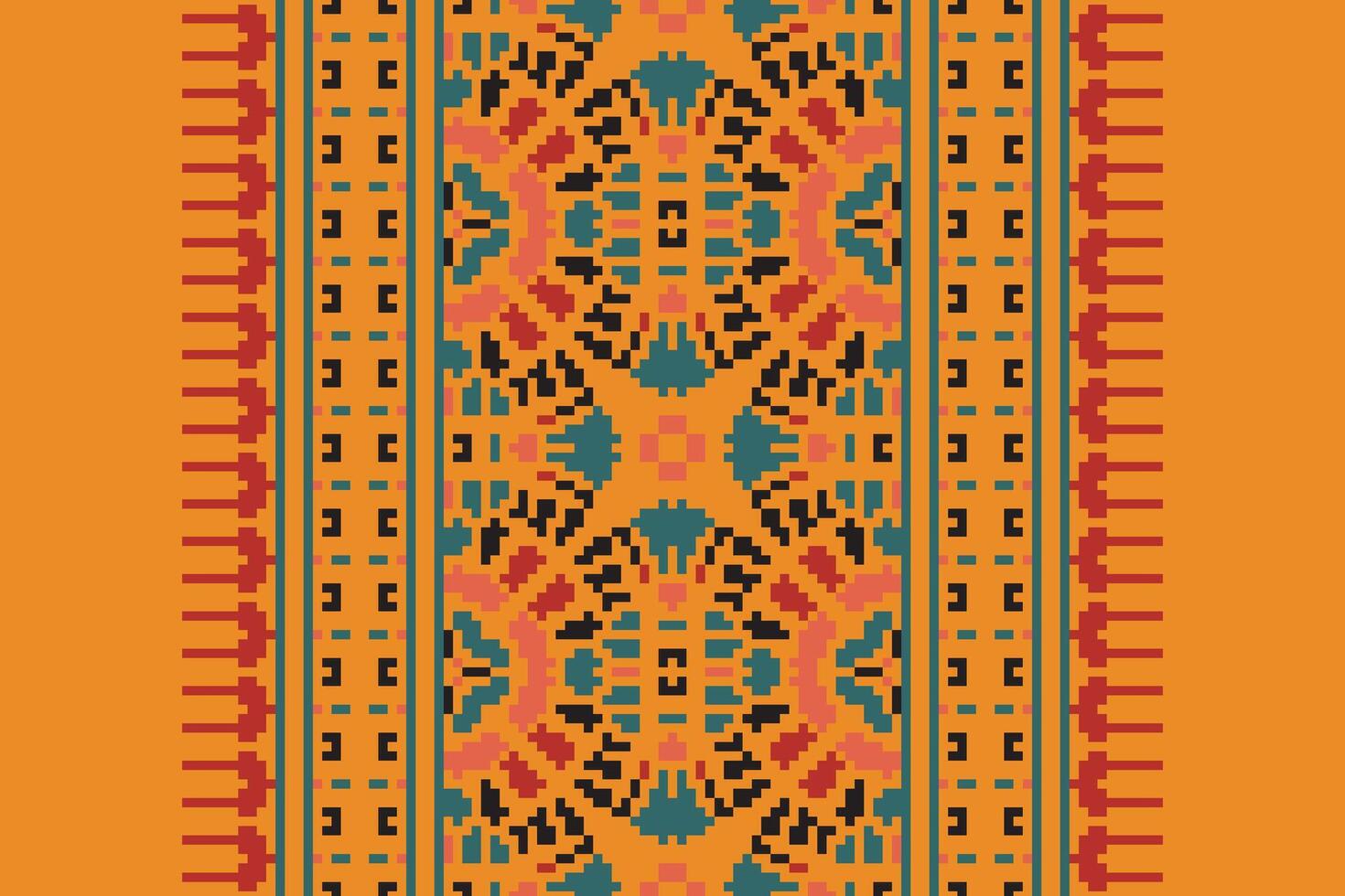 Patchwork pattern Seamless Australian aboriginal pattern Motif embroidery, Pixel Ikat embroidery Design for Print 60s paisley tie dye damascus ornament rugs hipster kurta pajama vector