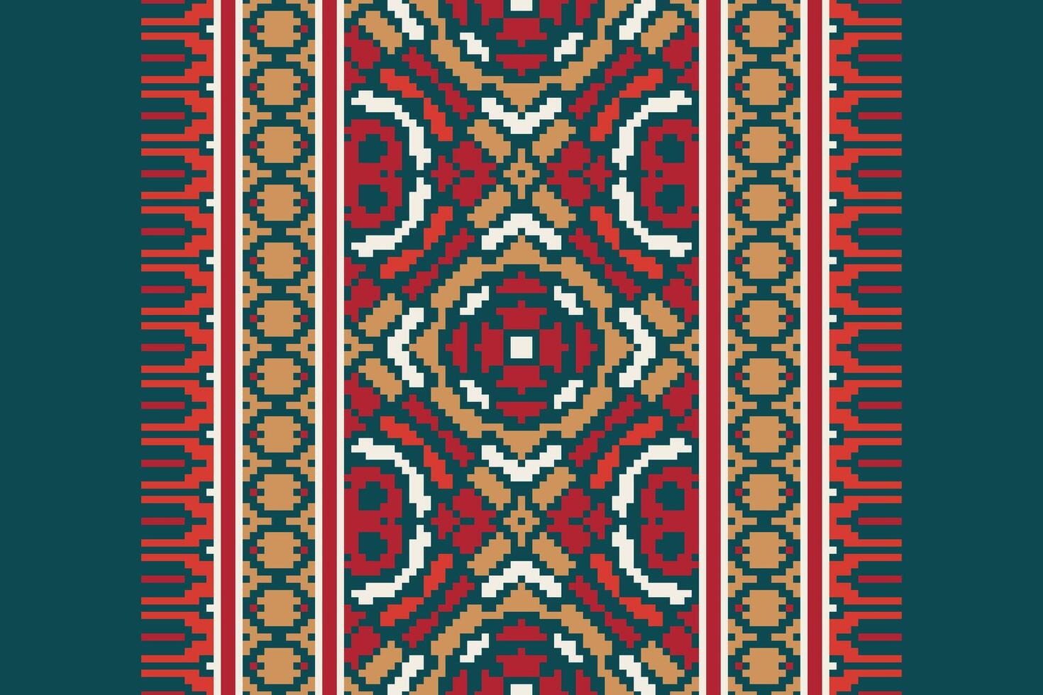 Tie dye Pattern Seamless Native American, Motif embroidery, Pixel Ikat embroidery Design for Print australian curtain pattern geometric pillow model kurti mughal flowers vector