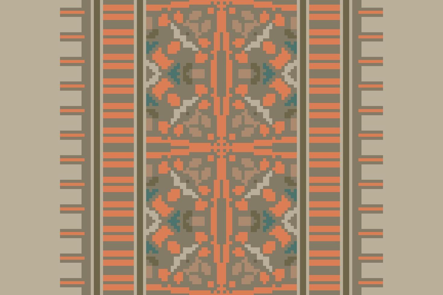 Tie dye Pattern Seamless Native American, Motif embroidery, Pixel Ikat embroidery Design for Print scandinavian pattern saree ethnic nativity gypsy pattern vector